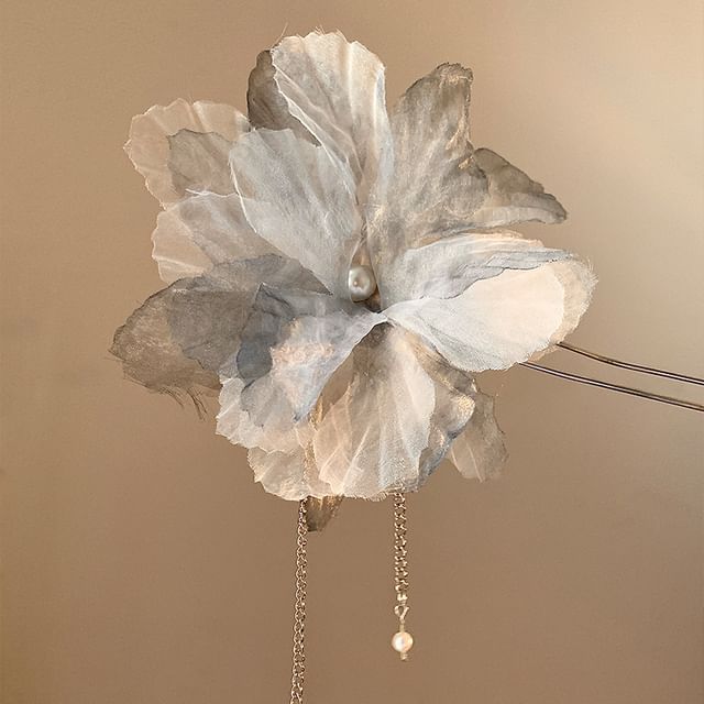 Flower Pin Hair Mesh