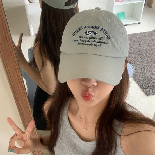 Cap Letter Embroidered Baseball