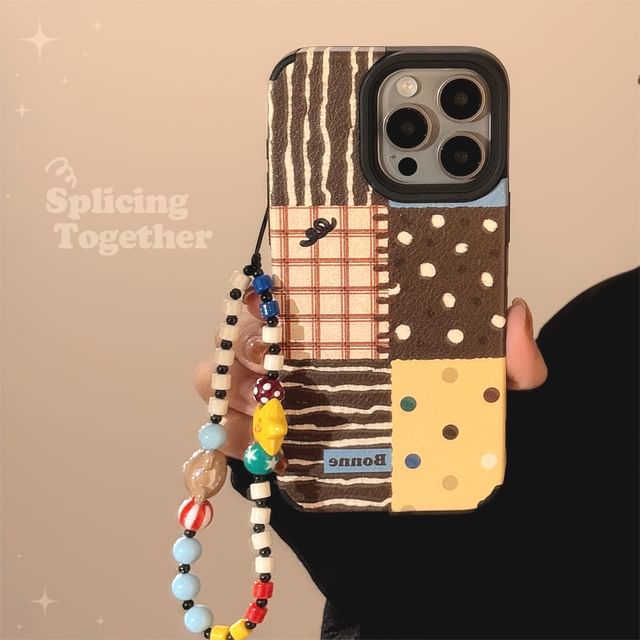 Strap / Set Case Phone Patterned