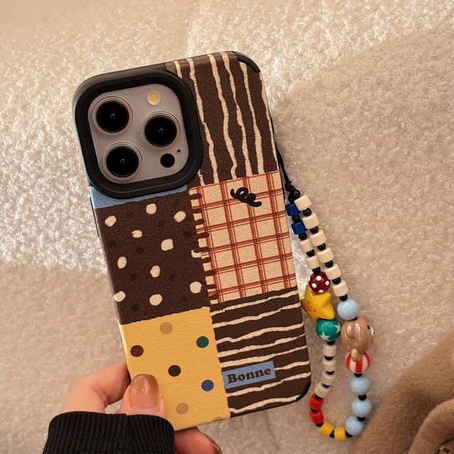 Strap / Set Case Phone Patterned