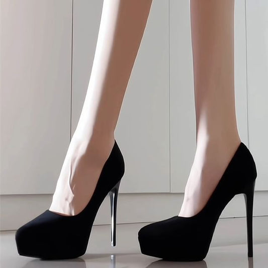 Platform Pumps Stiletto Heel