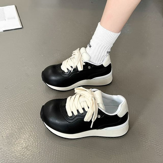 Platform Panel Sneakers