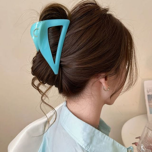 Hair Acrylic Plain Claw Triangle