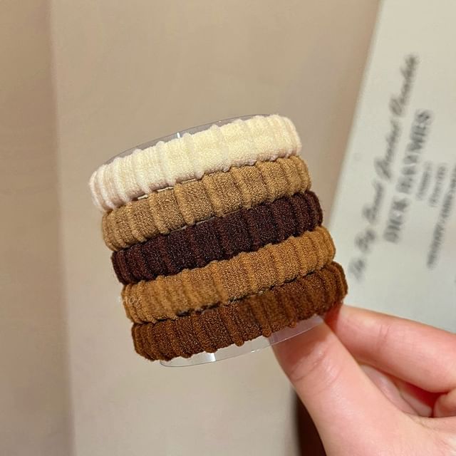 Set Tie 5: of Plain Hair