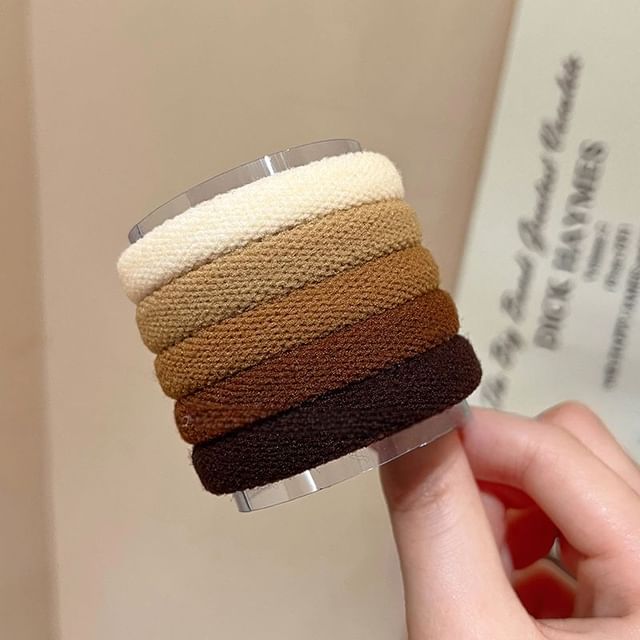 Set Tie 5: of Plain Hair