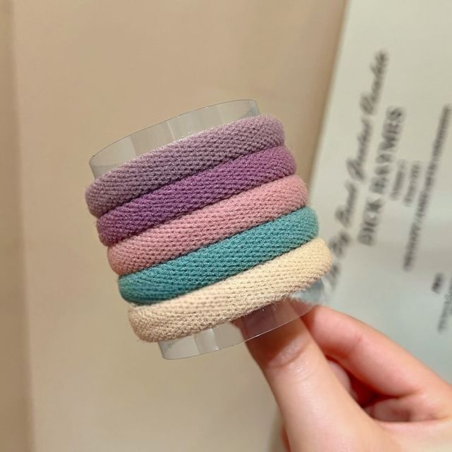 Set Tie 5: of Plain Hair