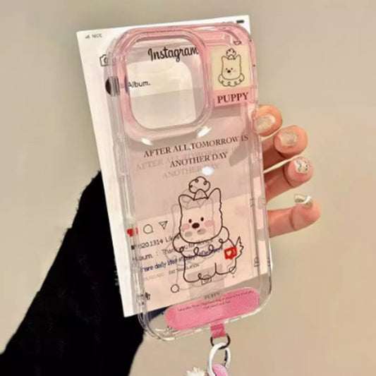 Phone Strap / Set Case Dog