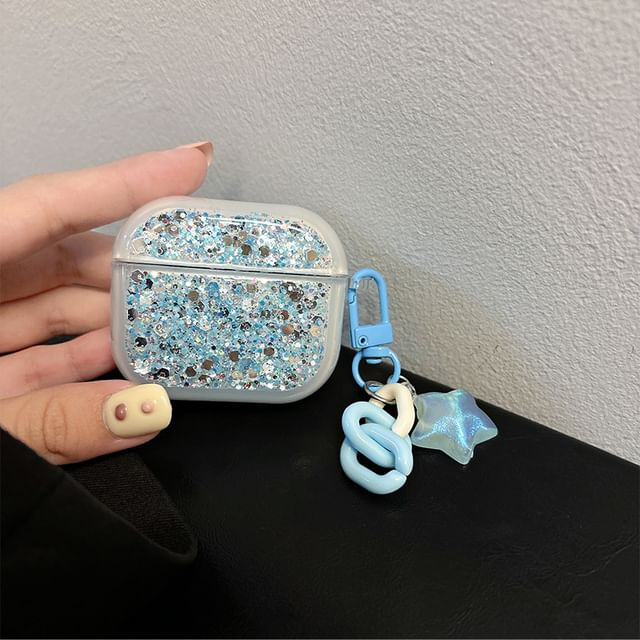 Pro Skin AirPods Sequined with Charm / Designs) (Various Case Earphone