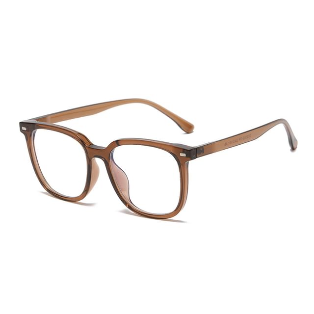 Glasses On Square Sunglasses with Clip