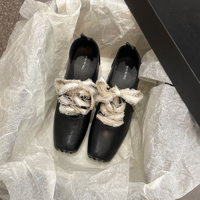 Heel Plain Lace-Ups Block