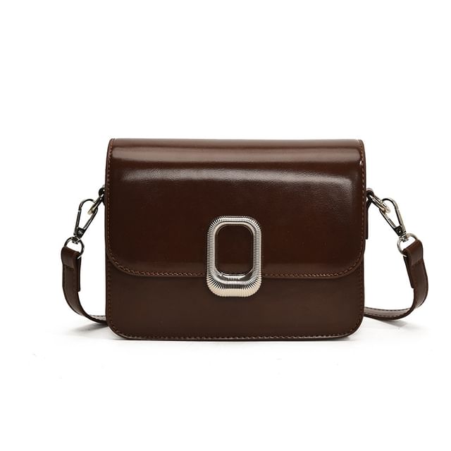 Leather Bag Faux Crossbody Flap