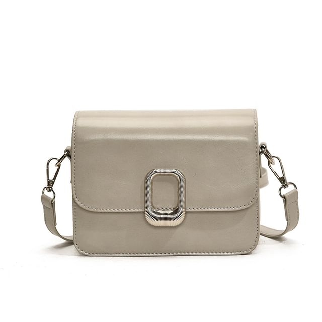 Leather Bag Faux Crossbody Flap