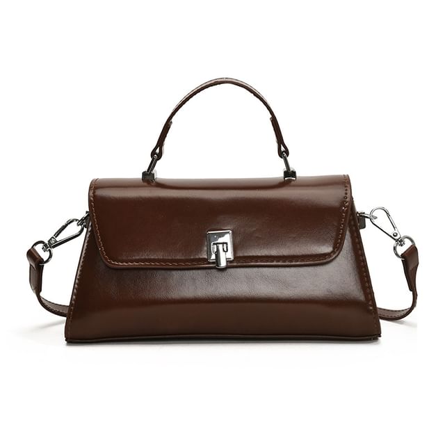 Faux Bag Crossbody Leather Flap