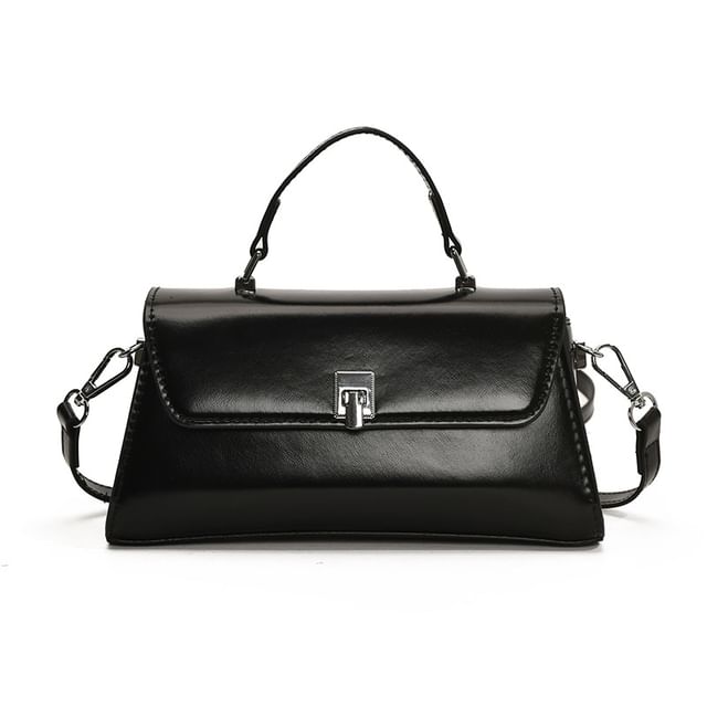 Faux Bag Crossbody Leather Flap