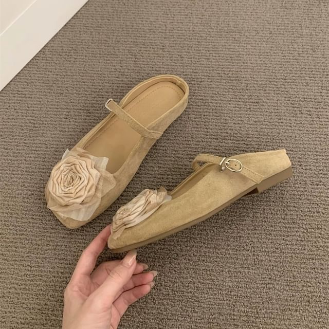 Floral Shoes Mary Jane