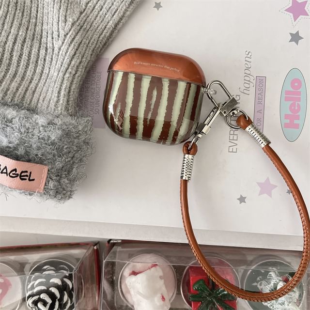 Set Skin Strap Case Pro / AirPods Earphone Striped