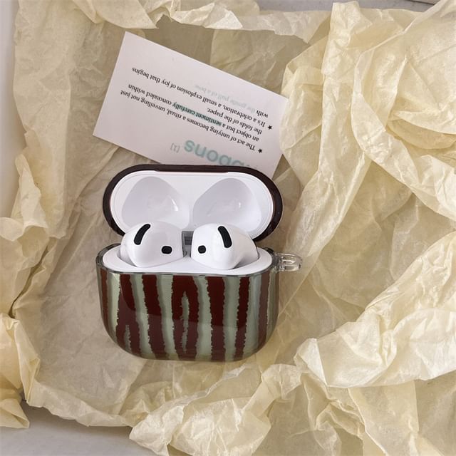 Set Skin Strap Case Pro / AirPods Earphone Striped