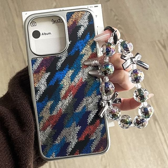 Strap Case / Phone Set Houndstooth