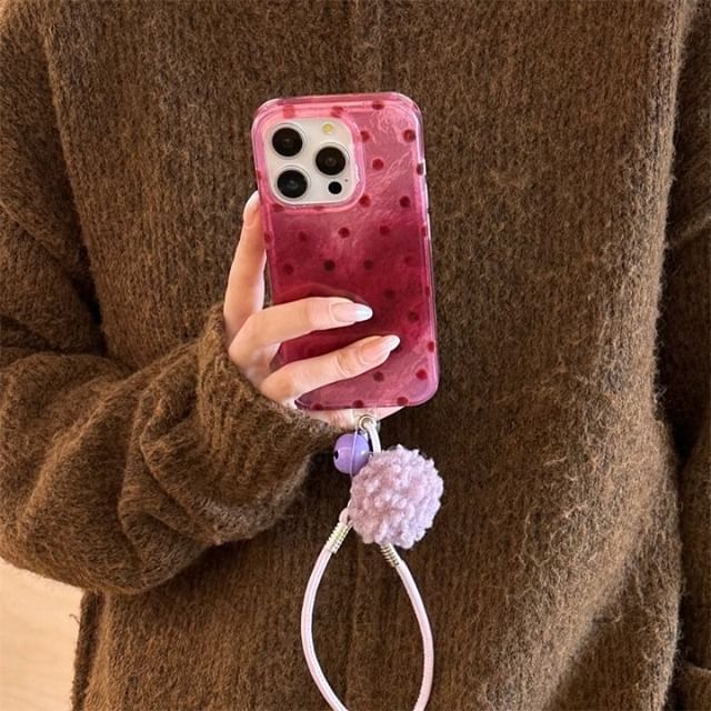 Case Set / Dot Phone Polka Strap