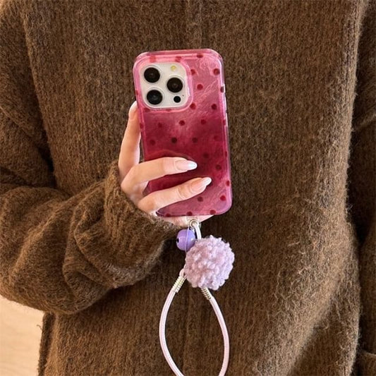 Case Set / Dot Phone Polka Strap