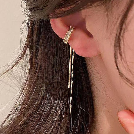 Rhinestone Earring Cuff