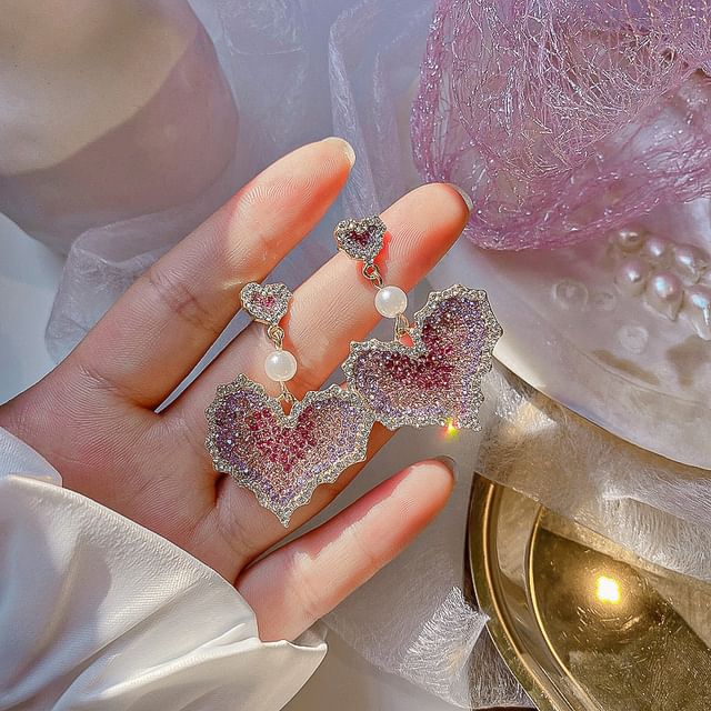 Earring Stud Drop Designs) Flower Butterfly (Various /