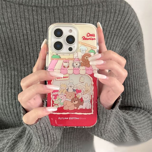 / Set Strap Case Phone Animal