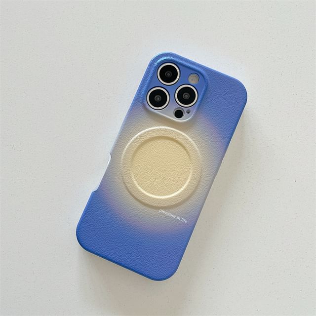 Magnetic Case Phone (Compatible with MagSafe) Gradient