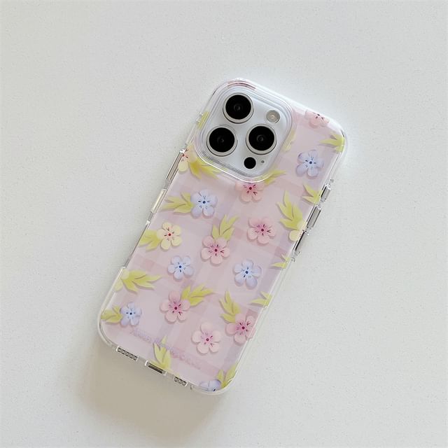 Case Strap Set Floral / Phone