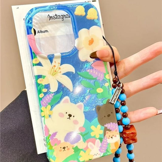 Phone with Strap Animal Case