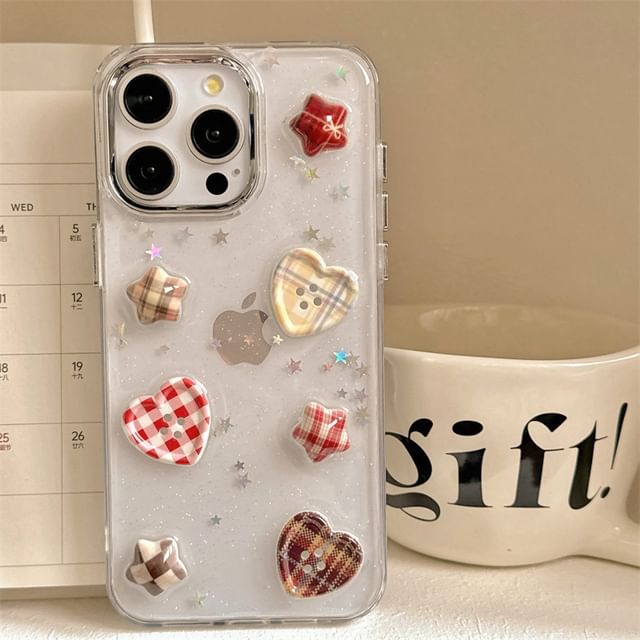 Phone Case Button Star