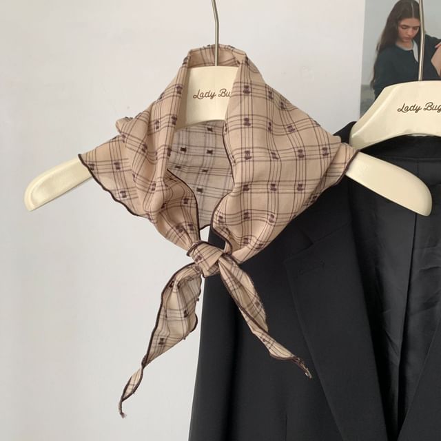 Plaid Neckerchief