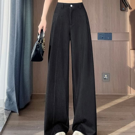 High Jeans Leg Wide Designs) (Various Waist