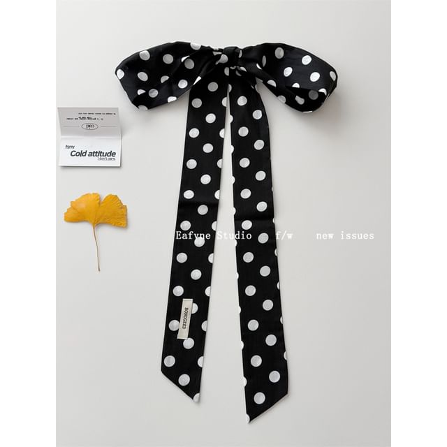 Scarf Hair Tie Patterned