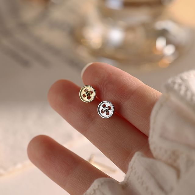 Stud Butterfly Silver Earring Sterling S925