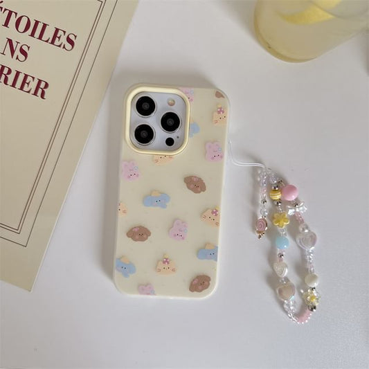 / Phone Strap Case Set Dog
