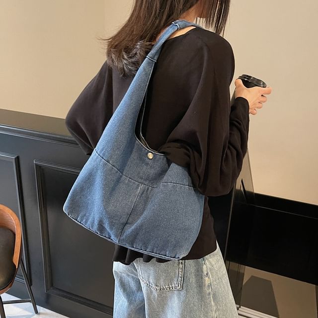 Bag Washed Denim Shoulder