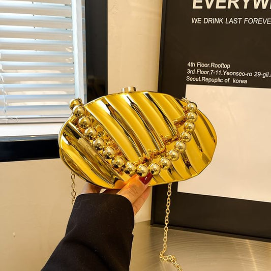 Crossbody Box Bead Bag Strap