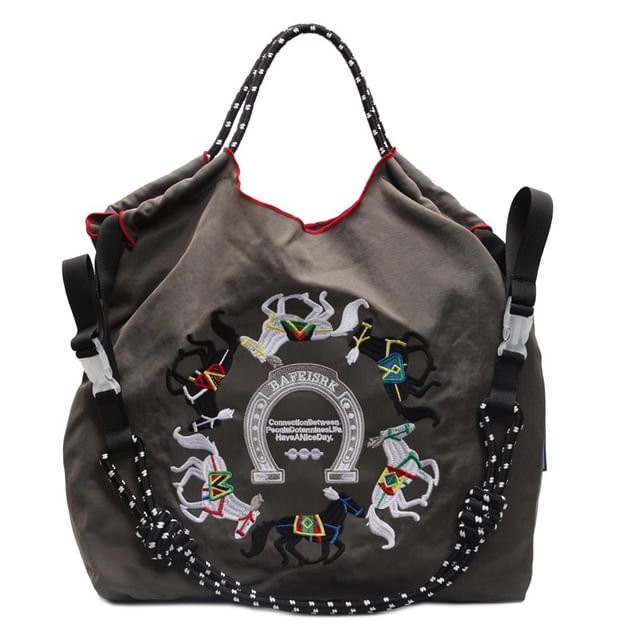 Bag Horse Embroidered Crossbody