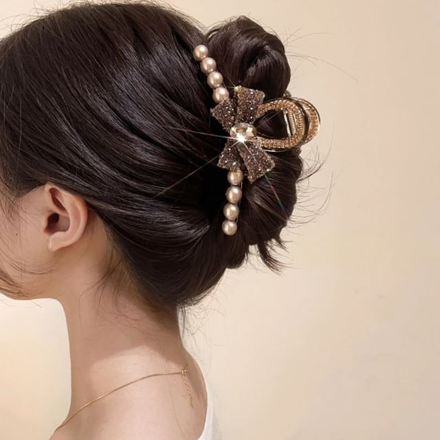 Designs) / Hair Bead (Various Rhinestone Claw