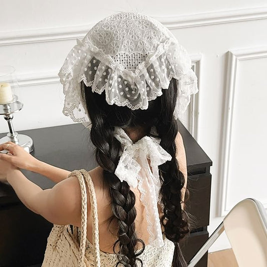 Hat Lace Bonnet