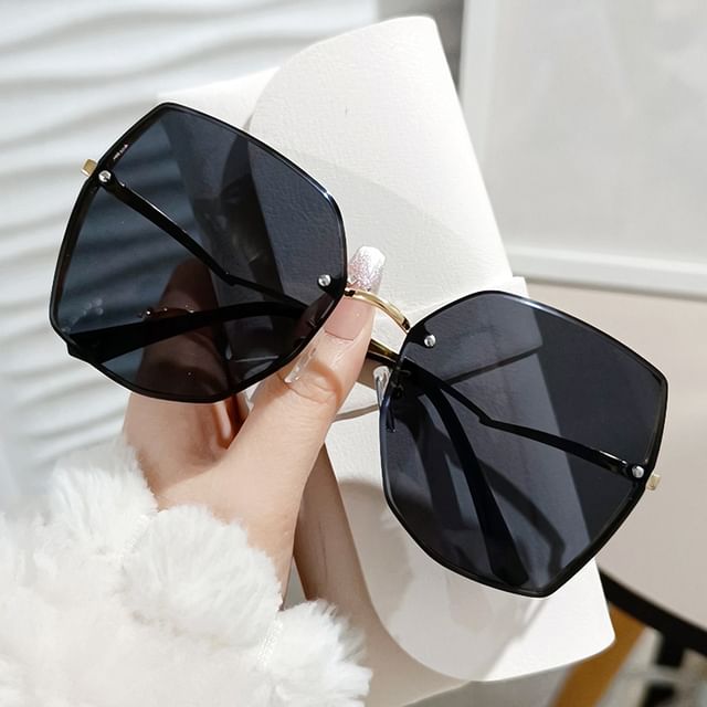 Square Plain Sunglasses