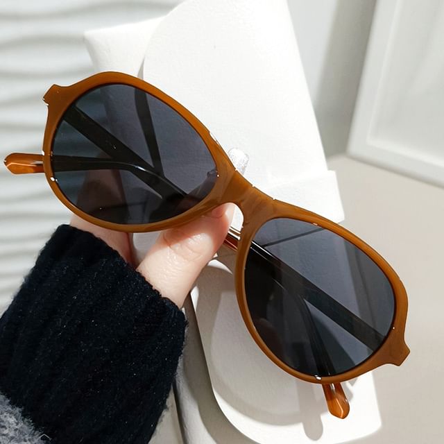 Sunglasses Plain Round