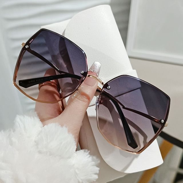 Square Plain Sunglasses
