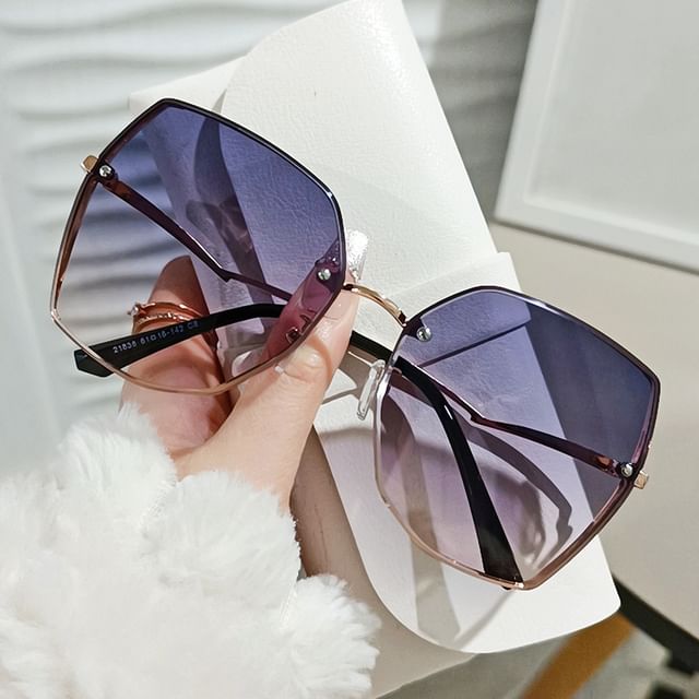 Square Plain Sunglasses