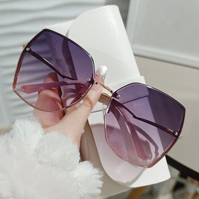 Square Plain Sunglasses