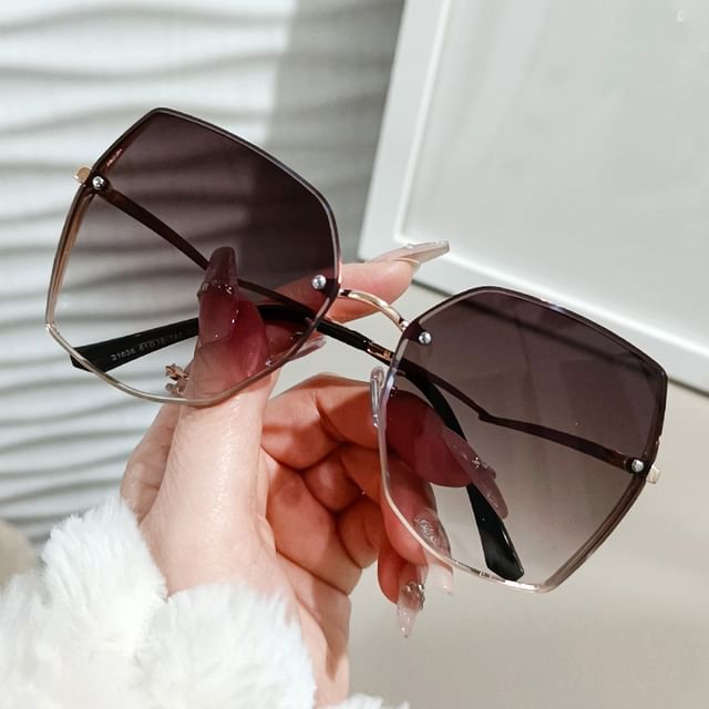 Square Plain Sunglasses