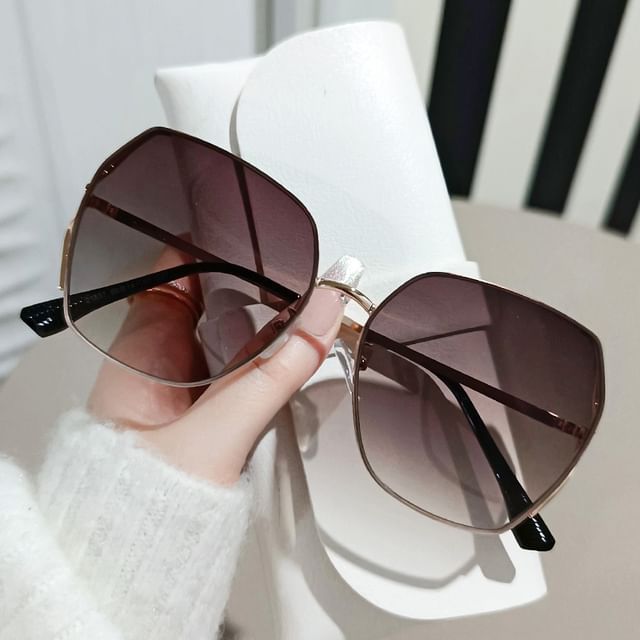 Gradient Square Sunglasses