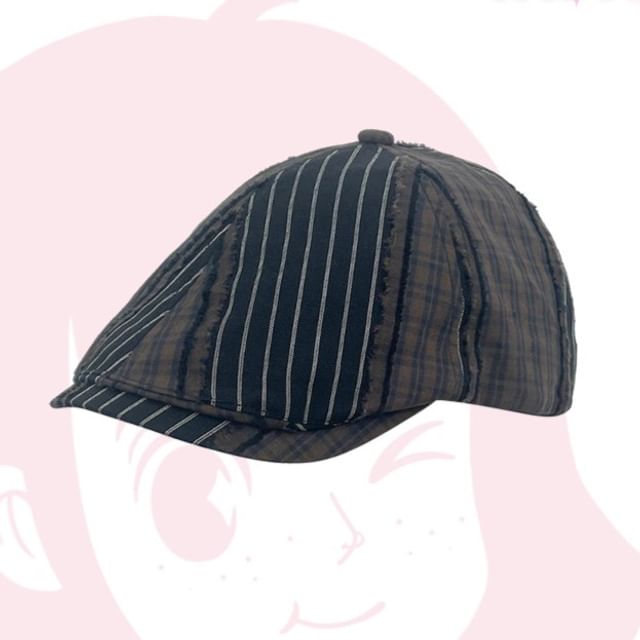 Cap Newsboy Plaid