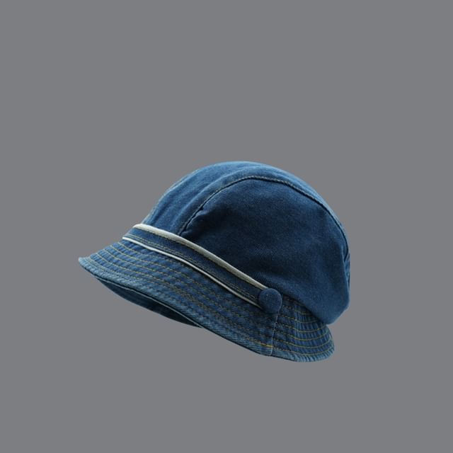 Cloche Denim Hat